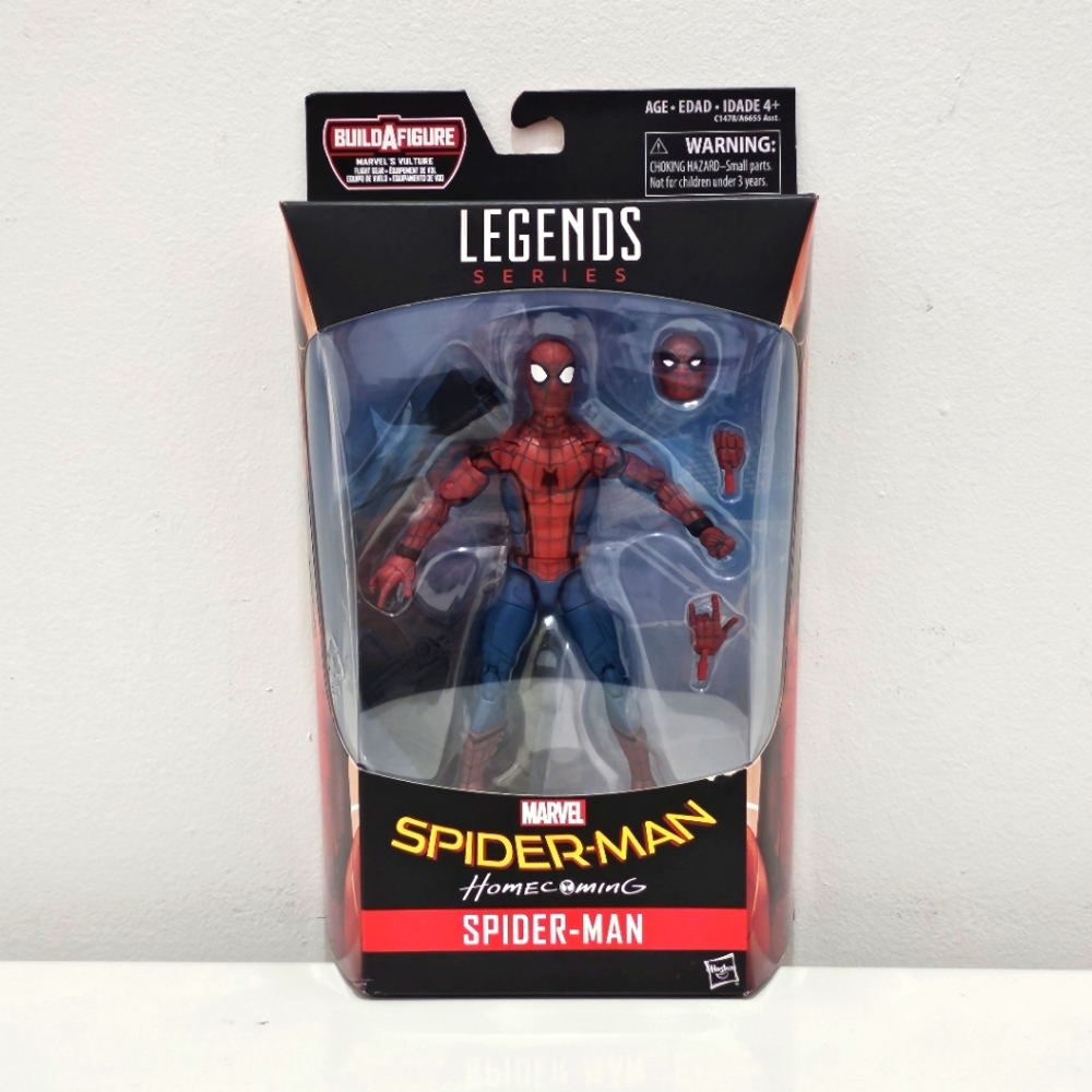 Marvel Legends Spider-Man Homecoming action figure.